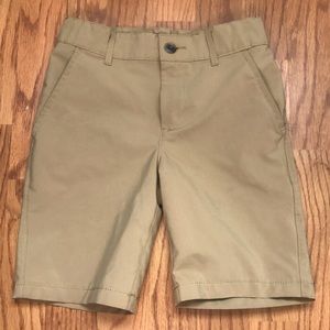 Boys khaki colored shorts